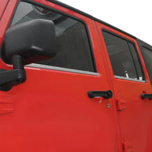 For 2007-2018 Jeep Wrangler JK Exterior Car Window Body Trim Strip Cover RT-TCZ