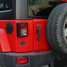 For 2007-2018 Jeep Wrangler JK Exterior Door Handle Push Button Cover Trim Decor (5 pcs) RT-TCZ