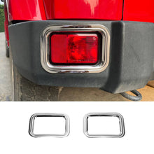 For 2007-2018 Jeep Wrangler JK Exterior Rear Fog Light Frame Trim Ring Cover (2 pcs) RT-TCZ