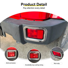 For 2007-2018 Jeep Wrangler JK Exterior Rear Fog Light Frame Trim Ring Cover (2 pcs) RT-TCZ