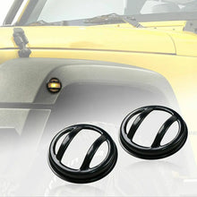 For 2007-2018 Jeep Wrangler JK Fender Wheel Eyebrow Trun Signal Guard Cover Euro version RT-TCZ