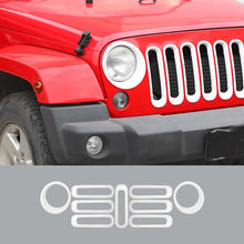 For 2007-2018 Jeep Wrangler JK Front Grill Inserts & Headlight Trim Bezels RT-TCZ