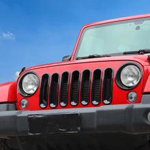 For 2007-2018 Jeep Wrangler JK Front Grill Inserts & Headlight Trim Bezels RT-TCZ