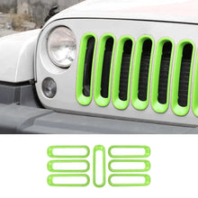 For 2007-2018 Jeep Wrangler JK Front Grille Insert Frame Trim Ring RT-TCZ
