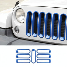 For 2007-2018 Jeep Wrangler JK Front Grille Insert Frame Trim Ring RT-TCZ