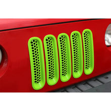 For 2007-2018 Jeep Wrangler JK Front Grille Mesh Insert Cover Trim Decor（7 pcs） RT-TCZ