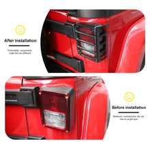 For 2007-2018 Jeep Wrangler JK Front Headlight & Eyebrow Turn Signal Rear Tail light Cover Guard Trim Kit RT-TCZ
