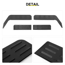 For 2007-2018 Jeep Wrangler JK Front Rear Door Window Louver Air Vent Panel Trim RT-TCZ