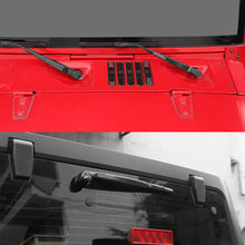 For 2007-2018 Jeep Wrangler JK Front Rear Windshield Wiper Hood Air Intake Cover Trim Decor RT-TCZ