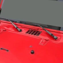 For 2007-2018 Jeep Wrangler JK Front Rear Windshield Wiper Hood Air Intake Cover Trim Decor RT-TCZ
