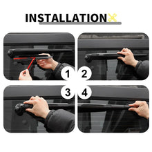 For 2007-2018 Jeep Wrangler JK Front Rear Windshield Wiper Hood Air Intake Cover Trim Decor RT-TCZ