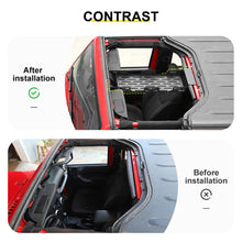 For 2007-2018 Jeep Wrangler JK Front Roof Overhead Storage Rack Organizer RT-TCZ