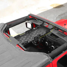 For 2007-2018 Jeep Wrangler JK Front Roof Overhead Storage Rack Organizer RT-TCZ