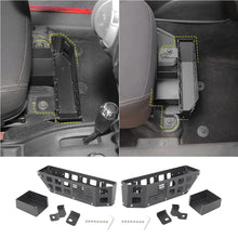 For 2007-2018 Jeep Wrangler JK Front Seat Under Storage Box Organizer – Aluminum Alloy & Iron RT-TCZ