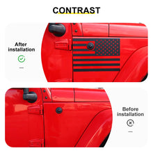 For 2007-2018 Jeep Wrangler JK Front Side Leaf Board Stickers Trim Cover (2 pcs) RT-TCZ