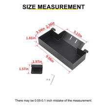 For 2007-2018 Jeep Wrangler JK Front Under Seat Expanded Storage Box Tray Organizer（2 pcs） RT-TCZ