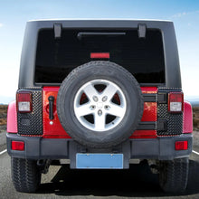 For 2007-2018 Jeep Wrangler JK Front Wheel Arch & Rear Tail Light Corner Armor Guard Trim Cover (4 pcs) RT-TCZ