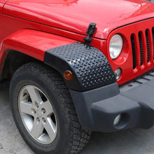 For 2007-2018 Jeep Wrangler JK Front Wheel Arch & Rear Tail Light Corner Armor Guard Trim Cover (4 pcs) RT-TCZ