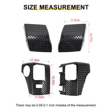 For 2007-2018 Jeep Wrangler JK Front Wheel Arch & Rear Tail Light Corner Armor Guard Trim Cover (4 pcs) RT-TCZ
