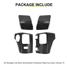 For 2007-2018 Jeep Wrangler JK Front Wheel Arch & Rear Tail Light Corner Armor Guard Trim Cover (4 pcs) RT-TCZ
