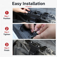 For 2007-2018 Jeep Wrangler JK Hood Lock Anti-Theft Invisible Lock Kit Latch Assembly With Keys RT-TCZ