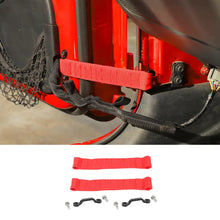 For 2007-2018 Jeep Wrangler JK Interior Car Door Limiting Strap Limit Stop Kit (4 pcs) RT-TCZ
