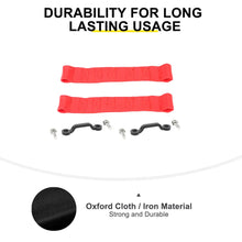 For 2007-2018 Jeep Wrangler JK Interior Car Door Limiting Strap Limit Stop Kit (4 pcs) RT-TCZ