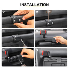 For 2007-2018 Jeep Wrangler JK Interior Copilot Armrest Handle Phone Holder Mount Stand RT-TCZ