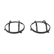 For 2007-2018 Jeep Wrangler JK Iron Front Headlight Lamp Protector Trim Guard RT-TCZ