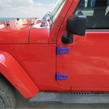 For 2007-2018 Jeep Wrangler JK JKU 2-Door Door Hinge Cover & Hood Hinge & Rubber Headgear Trim Cover RT-TCZ