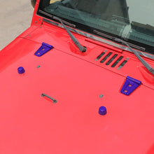 For 2007-2018 Jeep Wrangler JK JKU 2-Door Door Hinge Cover & Hood Hinge & Rubber Headgear Trim Cover RT-TCZ