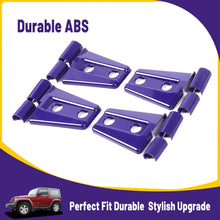 For 2007-2018 Jeep Wrangler JK JKU 2-Door Door Hinge Cover & Hood Hinge & Rubber Headgear Trim Cover RT-TCZ