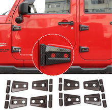 For 2007-2018 Jeep Wrangler JK JKU 4-Door Door Hinge Trim Cover ABS 8PCs RT-TCZ