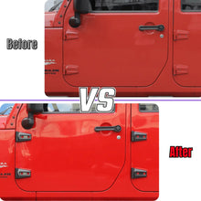 For 2007-2018 Jeep Wrangler JK JKU 4-Door Door Hinge Trim Cover ABS 8PCs RT-TCZ