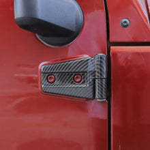 For 2007-2018 Jeep Wrangler JK JKU 4-Door Door Hinge Trim Cover ABS 8PCs RT-TCZ