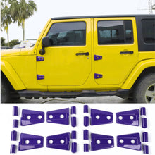 For 2007-2018 Jeep Wrangler JK JKU 4-Door Door Hinge Trim Cover ABS 8PCs RT-TCZ