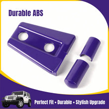 For 2007-2018 Jeep Wrangler JK JKU 4-Door Hood & Door Hinge Cover Trim Kit RT-TCZ