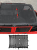 For 2007-2018 Jeep Wrangler JK JKU 4 Door Soft Leather Sunshade Top Full Length Cover Black RT-TCZ
