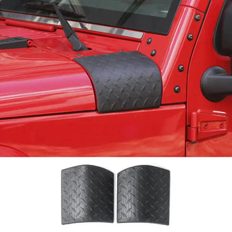 For 2007-2018 Jeep Wrangler JK JKU  Cowl Armor Cover Body Corner Guards 1Pair RT-TCZ