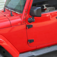For 2007-2018 Jeep Wrangler JK JKU Door Hinge Replacement Accessories US Flag RT-TCZ