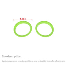 For 2007-2018 Jeep Wrangler JK JKU Front Turn Signal Light Trim Ring Bezel RT-TCZ