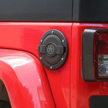 For 2007-2018 Jeep Wrangler JK JKU Fuel Filler Door Gas Lid Tank Cap Cover Trim RT-TCZ