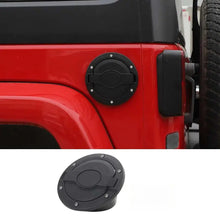 For 2007-2018 Jeep Wrangler JK JKU Fuel Filler Door Gas Lid Tank Cap Cover Trim RT-TCZ