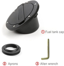 For 2007-2018 Jeep Wrangler JK JKU Gas Tank Cap RT-TCZ Fuel Filler Door Cover RT-TCZ