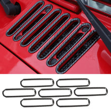For 2007-2018 Jeep Wrangler JK JKU Hood Vent Cover Cowl Panel Trim Exterior Accent RT-TCZ