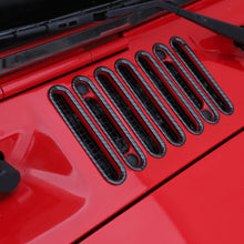 For 2007-2018 Jeep Wrangler JK JKU Hood Vent Cover Cowl Panel Trim Exterior Accent RT-TCZ