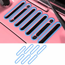 For 2007-2018 Jeep Wrangler JK JKU Hood Vent Cover Cowl Panel Trim Exterior Accent RT-TCZ