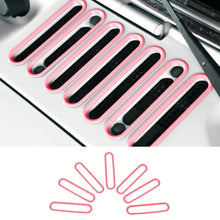 For 2007-2018 Jeep Wrangler JK JKU Hood Vent Cover Cowl Panel Trim Exterior Accent RT-TCZ