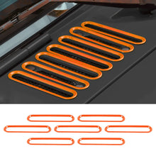 For 2007-2018 Jeep Wrangler JK JKU Hood Vent Cover Cowl Panel Trim Exterior Accent RT-TCZ