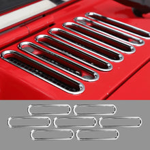 For 2007-2018 Jeep Wrangler JK JKU Hood Vent Cover Cowl Panel Trim Exterior Accent RT-TCZ